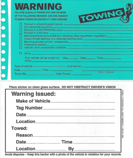 Warning Sticker Warning Sticker